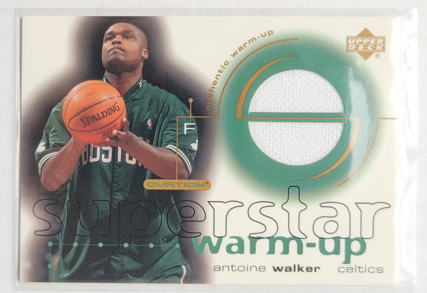 Antoine Walker - 2001-02 Upper Deck Ovation Superstar Warm-Ups #AW