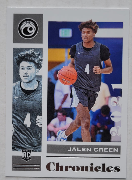 Jalen Green - 2021-22 Panini Chronicles Draft Picks #4 RC