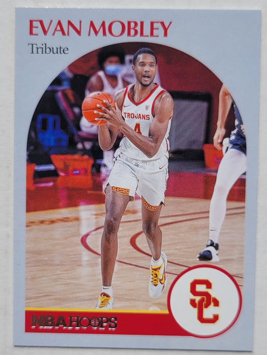 Evan Mobley - 2021-22 Panini Chronicles Draft Picks #52 Hoops Retro RC