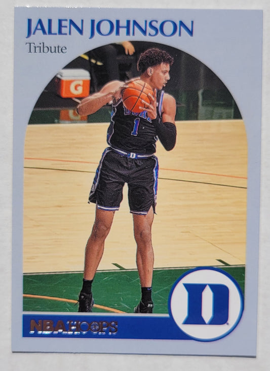 Jalen Johnson - 2021-22 Panini Chronicles Draft Picks #63 Hoops Retro RC