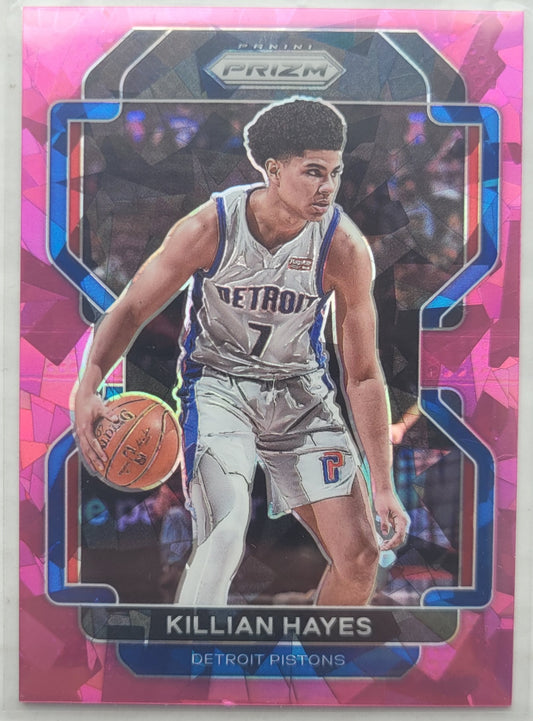 Killian Hayes - 2021-22 Panini Prizm Prizms Pink Ice #101