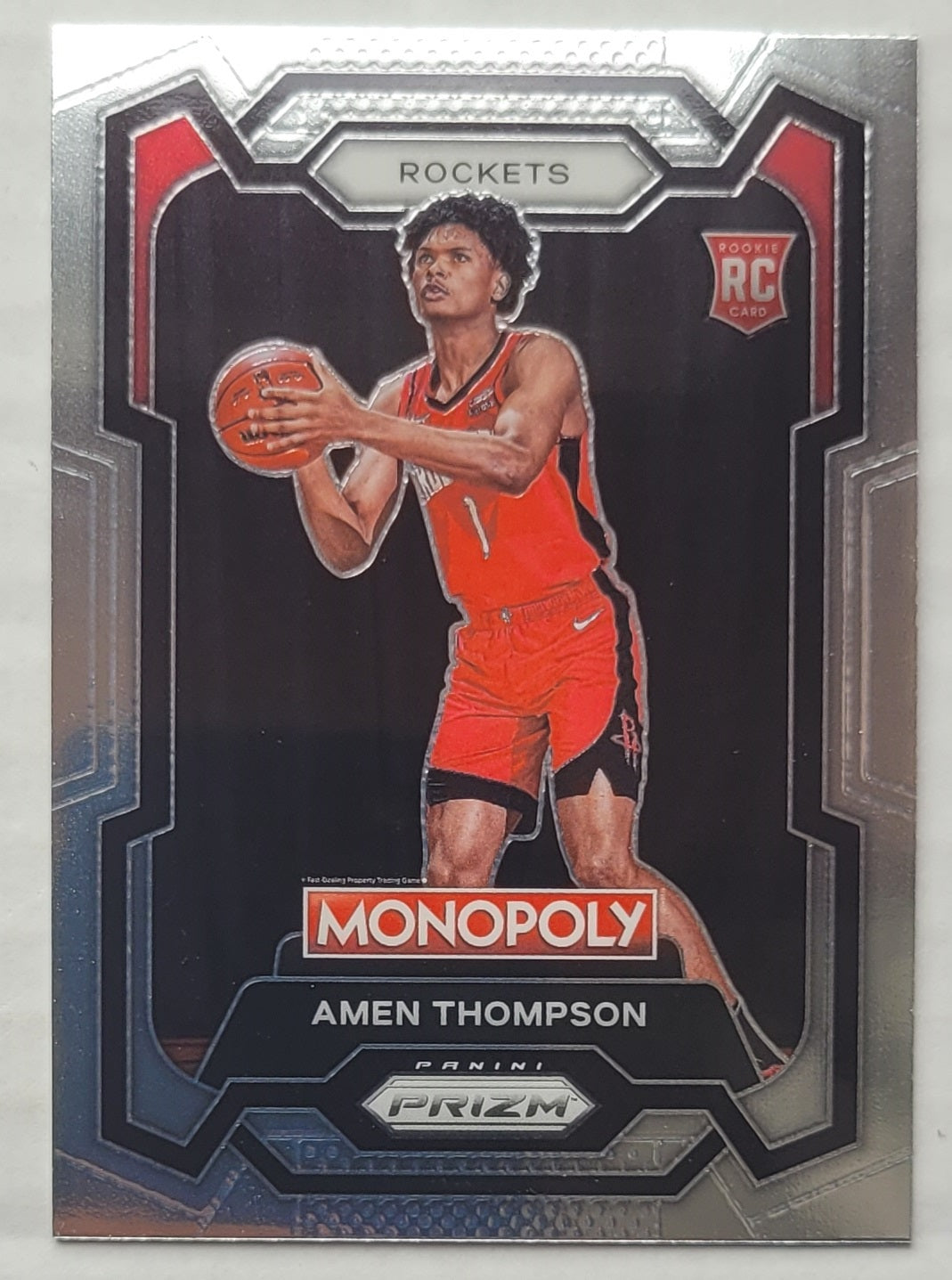 Amen Thompson - 2023-24 Panini Prizm Monopoly #33 RC