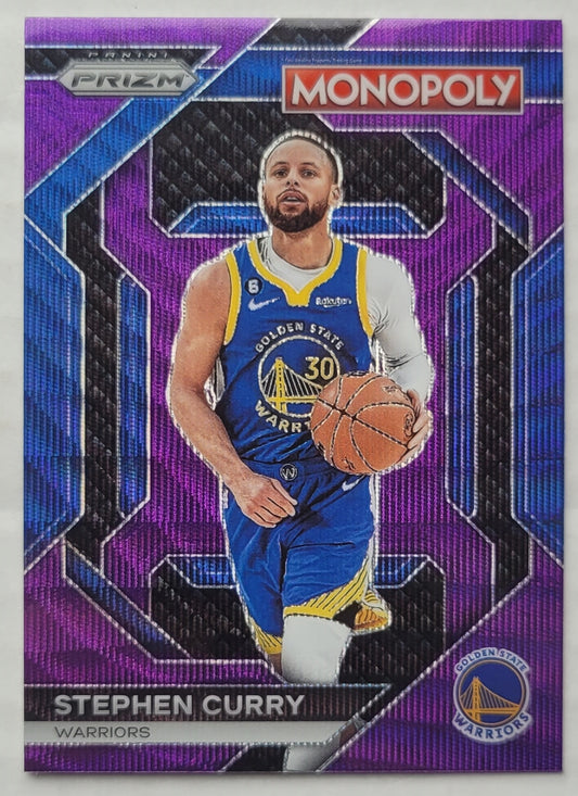 Stephen Curry - 2023-24 Panini Prizm Monopoly All-Star Purple #PS8