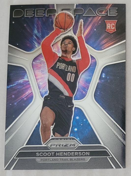 Scoot Henderson - 2023-24 Panini Prizm Deep Space #3