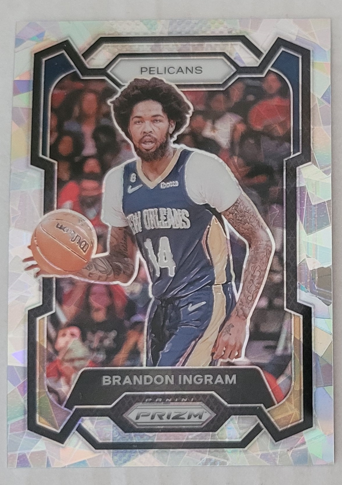 Brandon Ingram - 2023-24 Panini Prizm Prizms Ice #89