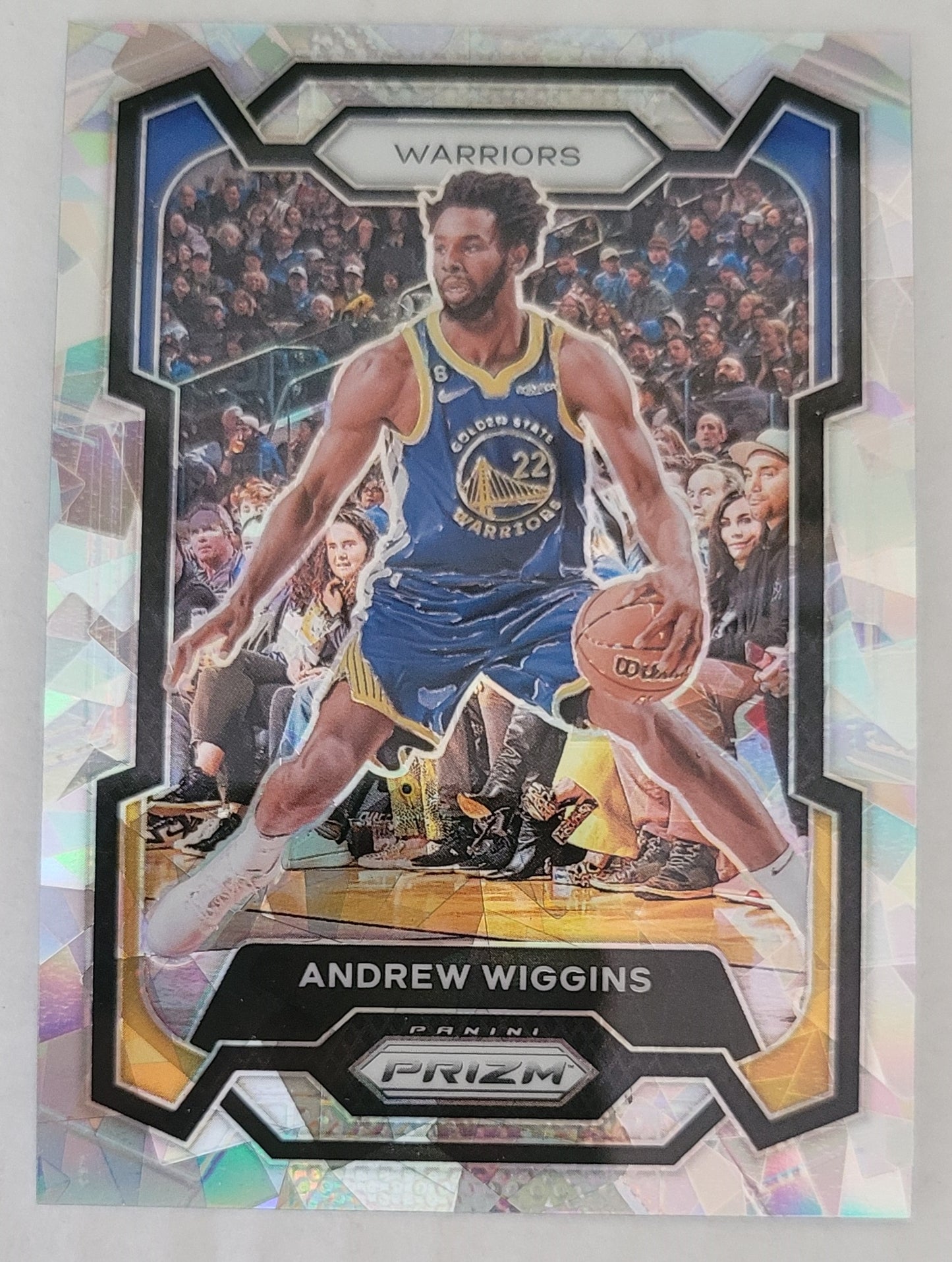 Andrew Wiggins - 2023-24 Panini Prizm Prizms Ice #83