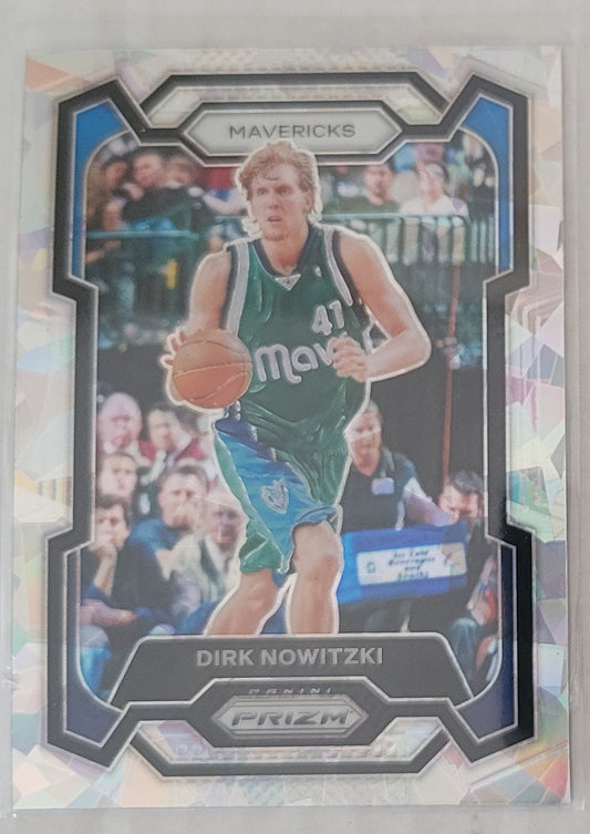 Dirk Nowitzki - 2023-24 Panini Prizm Prizms Ice #187