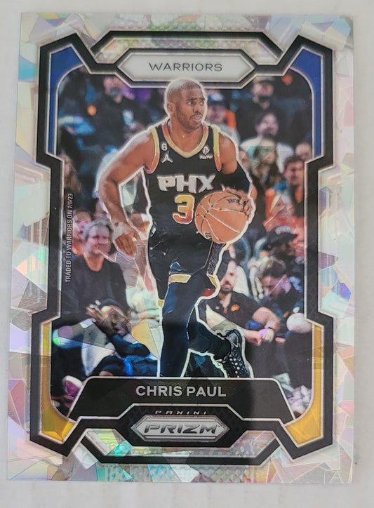 Chris Paul - 2023-24 Panini Prizm Prizms Ice #99