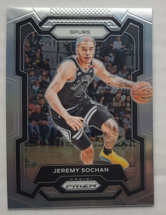 Jeremy Sochan - 2023-24 Panini Prizm Prizms Silver #122