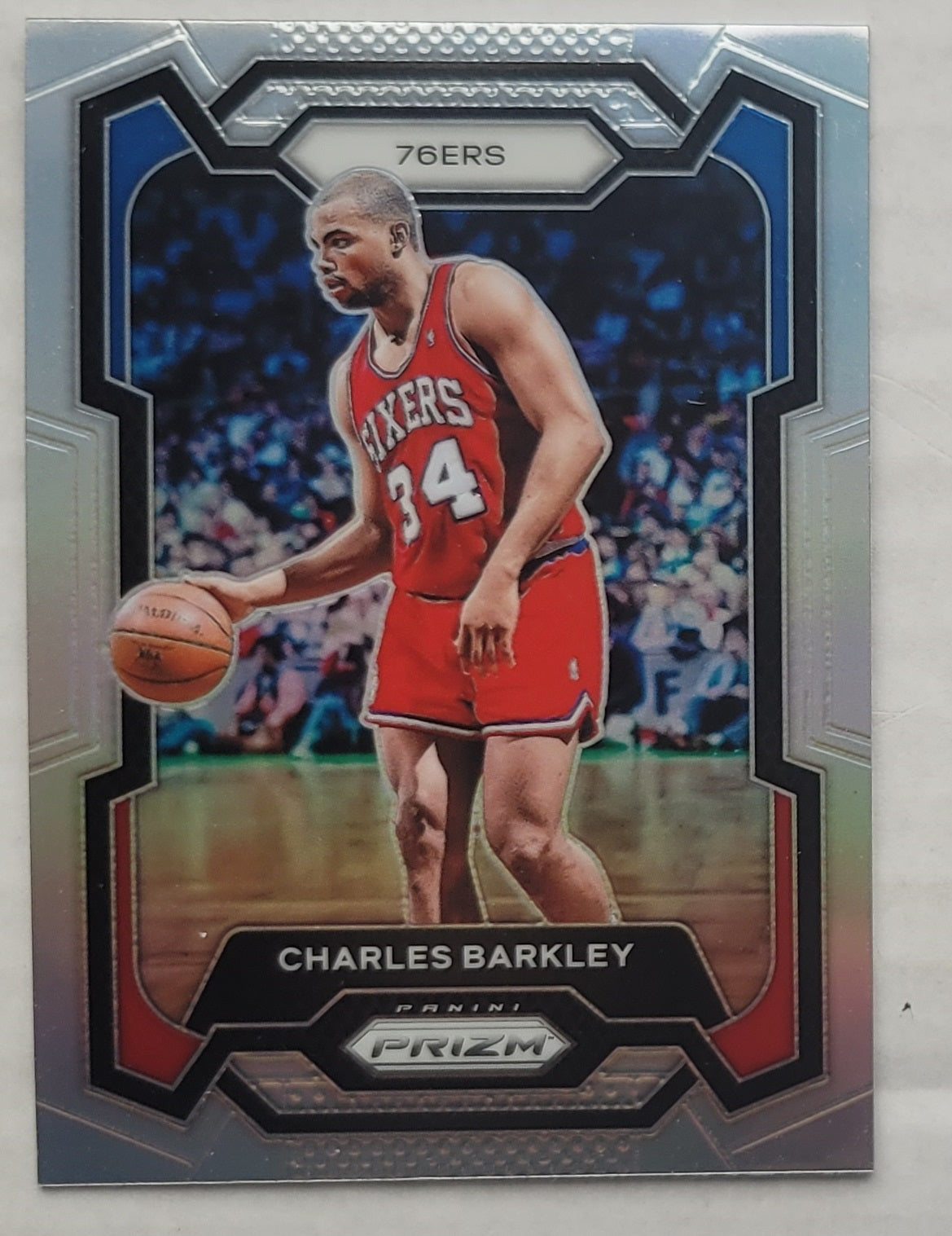 Charles Barkley - 2023-24 Panini Prizm Prizms Silver #180