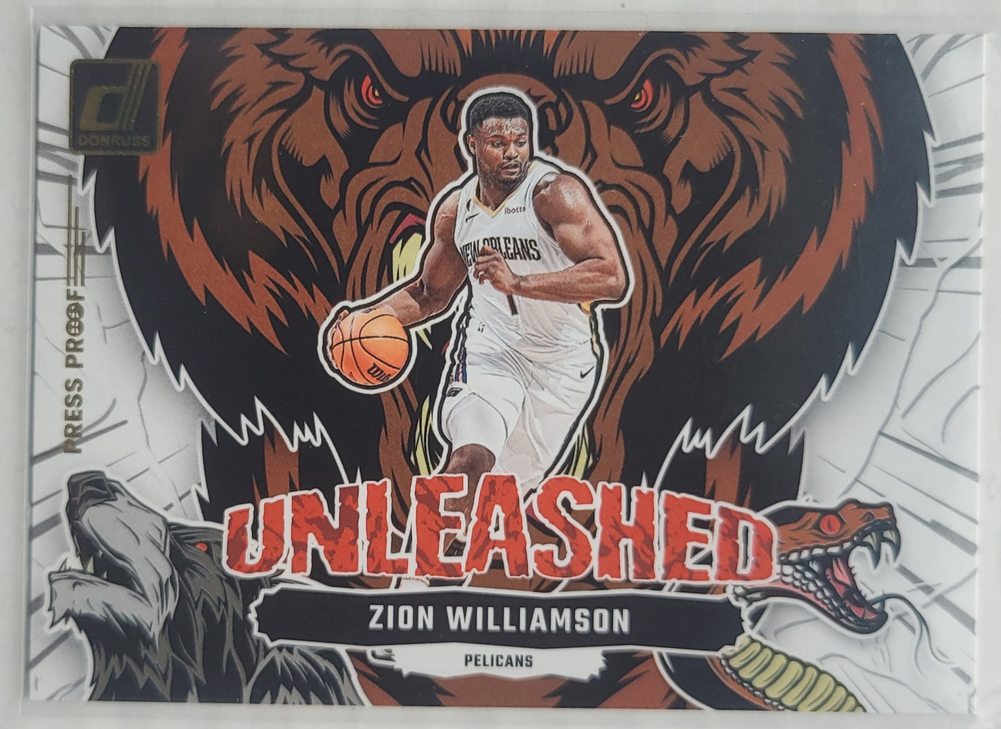 Zion Williamson - 2023-24 Donruss Unleashed Press Proof #4