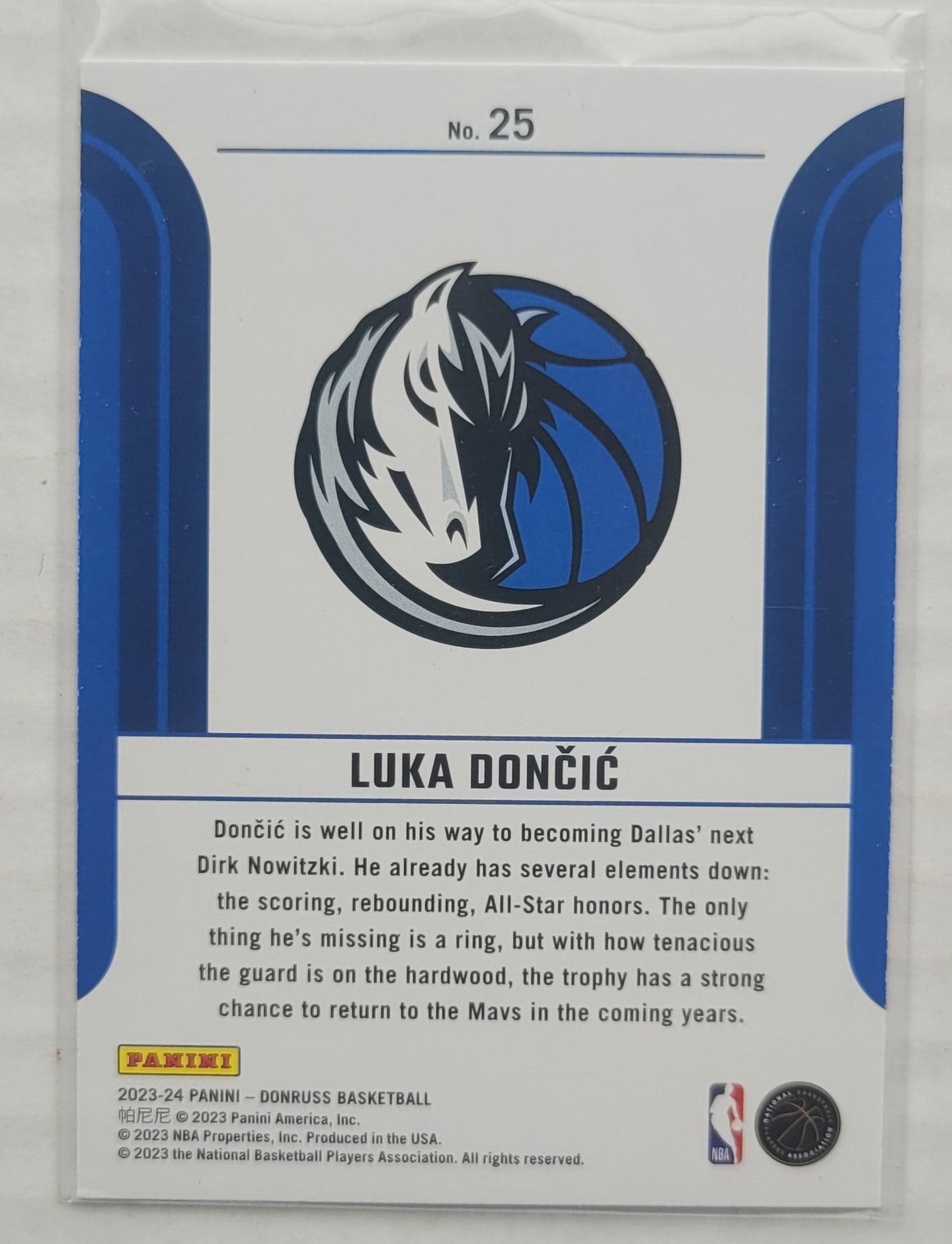 Luka Doncic - 2023-24 Donruss Franchise Features #25