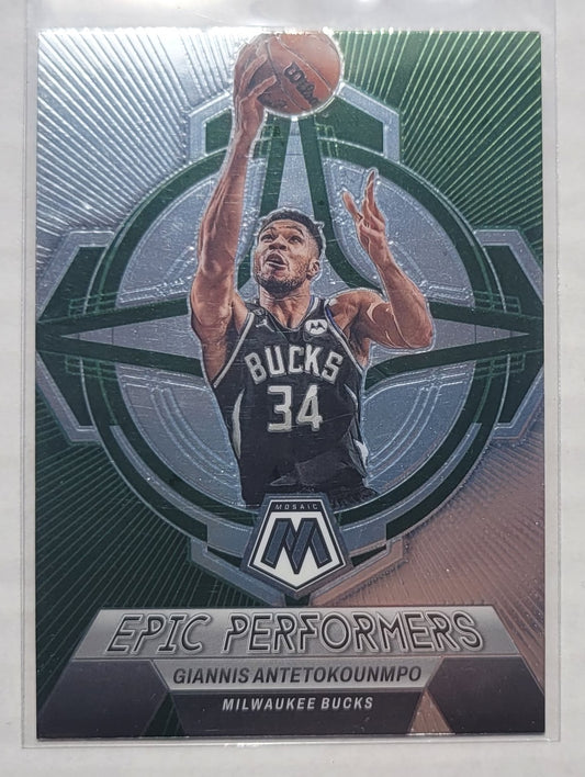 Giannis Antetokounmpo - 2022-23 Panini Mosaic Epic Performers #2