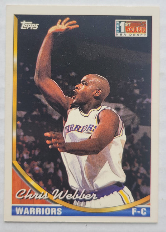 Chris Webber - 1993-94 Topps #224 RC