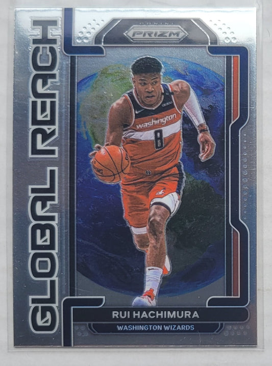 Rui Hachimura - 2021-22 Panini Prizm Global Reach #6