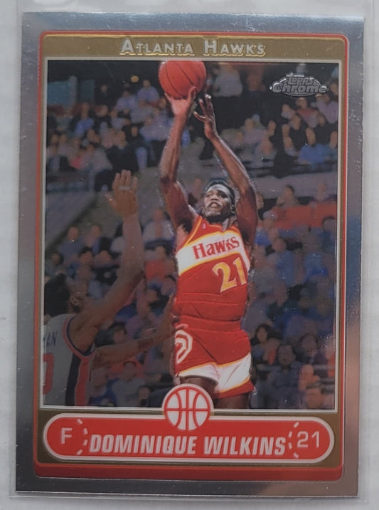 Dominique Wilkins - 2006-07 Topps Chrome #152