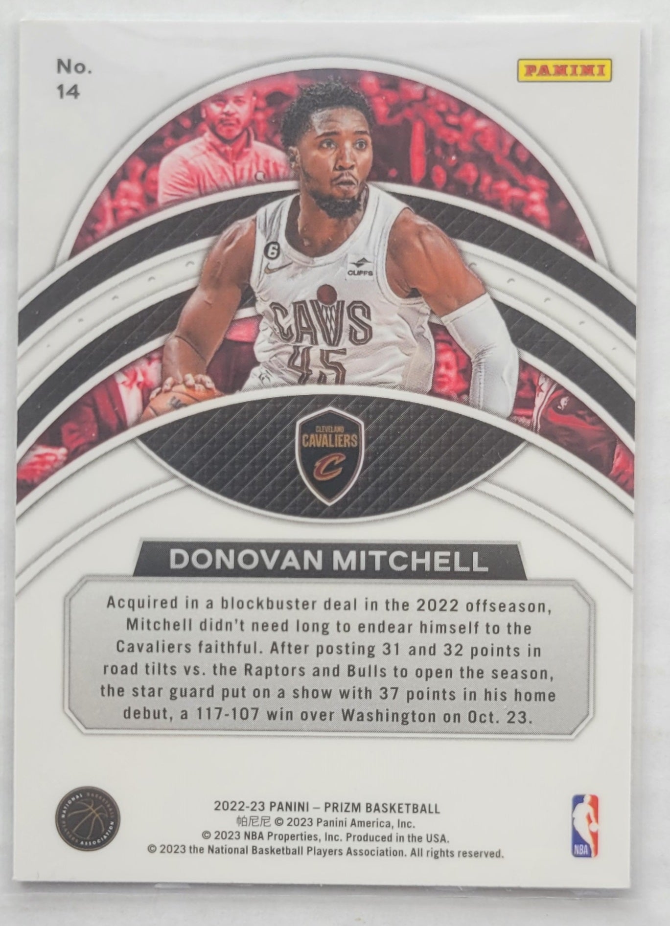 Donovan Mitchell - 2022-23 Panini Prizm Dominance #14