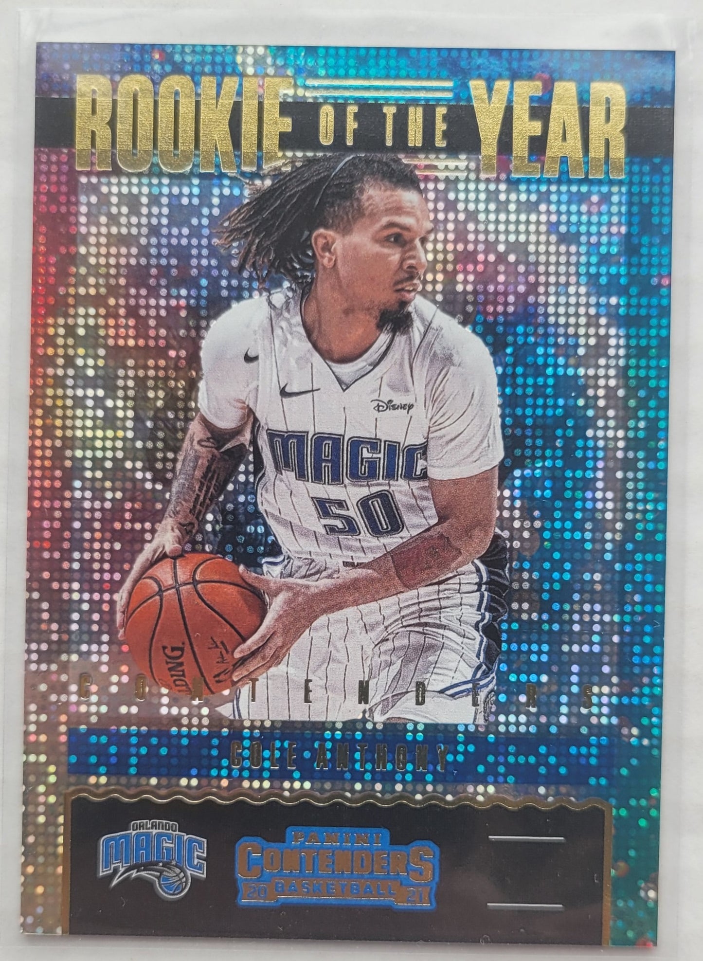 Cole Anthony - 2020-21 Panini Contenders Rookie of the Year Contenders #5