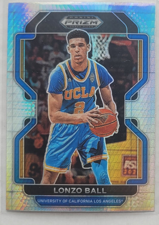 Lonzo Ball - 2022-23 Panini Prizm Draft Picks Prizms Hyper #35