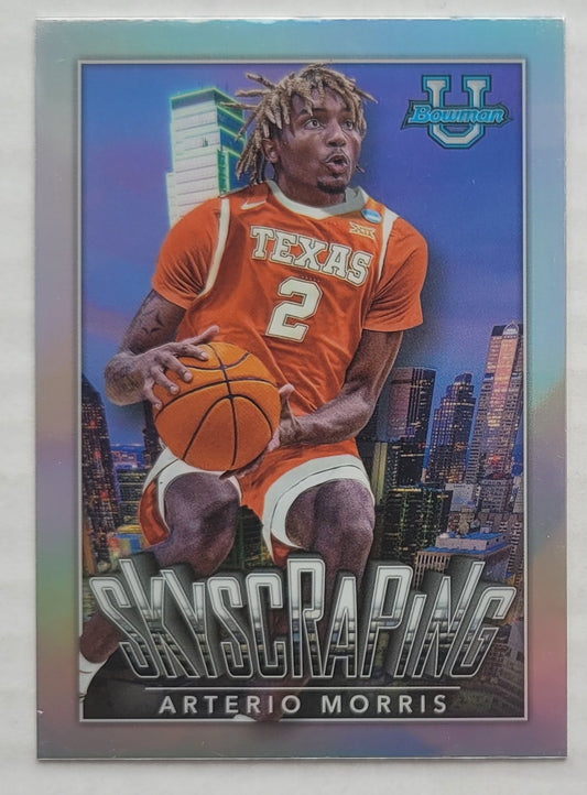 Arterio Morris - 2022-23 Bowman Chrome University Skyscraping #S8