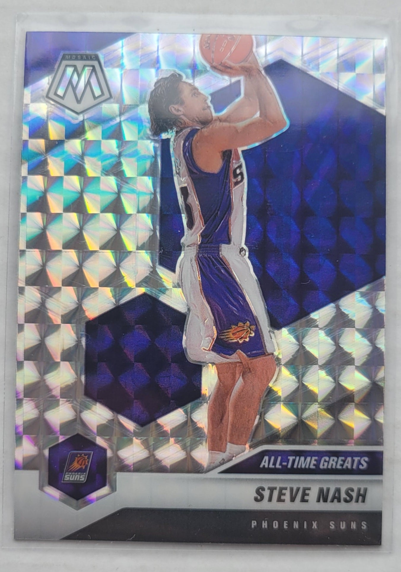 Steve Nash - 2020-21 Panini Mosaic Mosaic #286