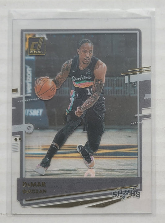 DeMar DeRozan - 2020-21 Clearly Donruss Gold #25