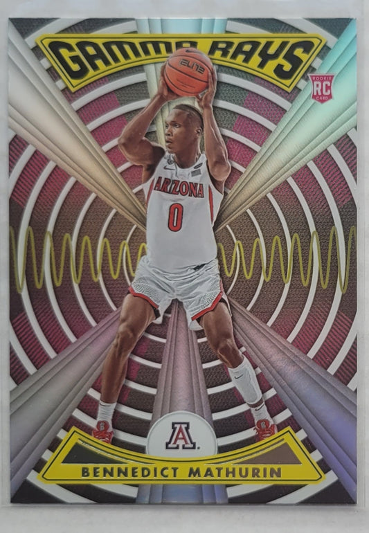 Bennedict Mathurin - 2022-23 Panini Chronicles Draft Picks Gamma Rays #3