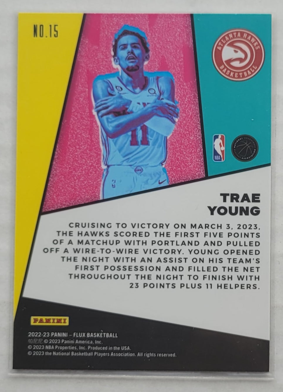 Trae Young - 2020-21 Panini Flux Flux Appeal #23