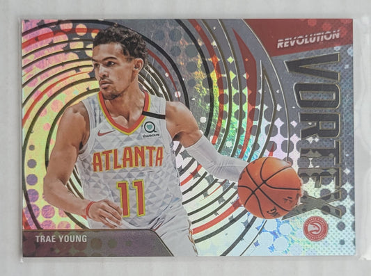 Trae Young - 2020-21 Panini Revolution Vortex #15