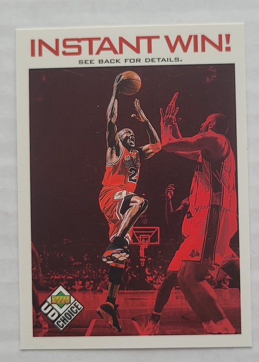 Michael Jordan - 1998-99 UD Choice Instant Win #IW5