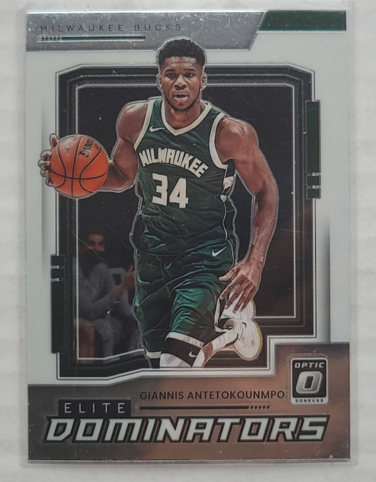 Giannis Antetokounmpo - 2021-22 Donruss Optic Elite Dominators #5