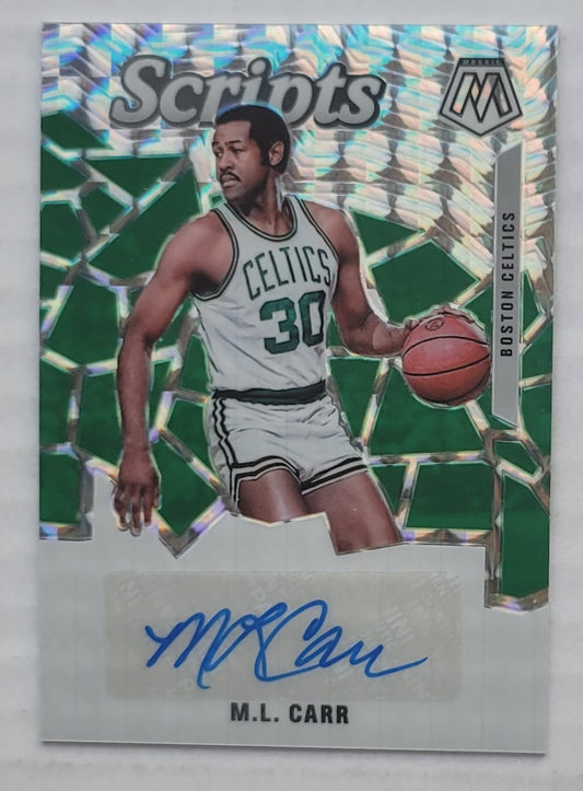 M.L. Carr - 2019-20 Panini Mosaic Scripts #SC-MLC