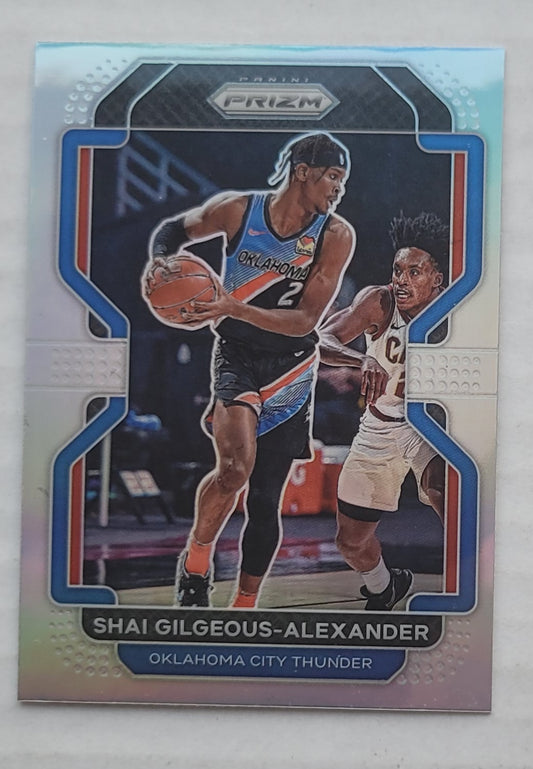 Shai Gilgeous-Alexander - 2021-22 Panini Prizm Prizms Silver #238