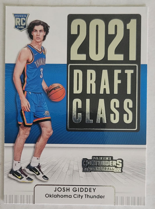 Josh Giddey - 2021-22 Panini Contenders '21 Draft Class Contenders #6