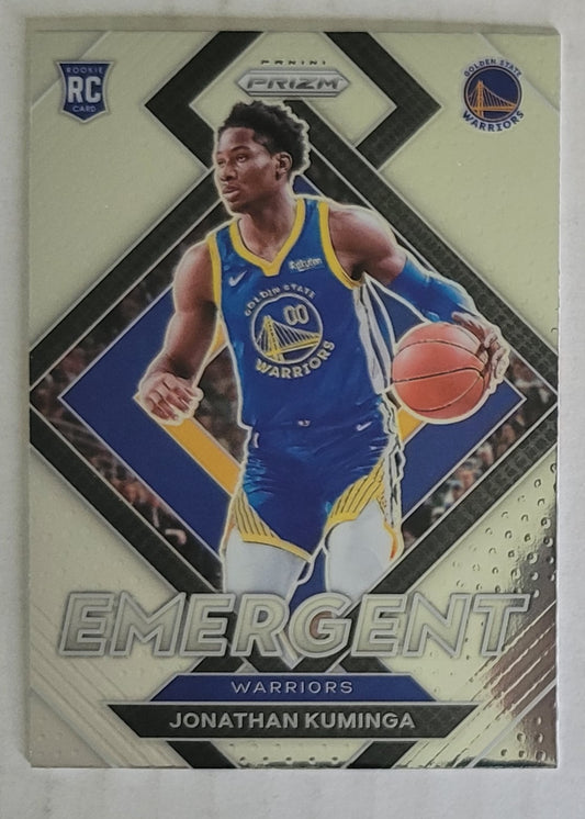 Jonathan Kuminga - 2021-22 Panini Prizm Emergent #5