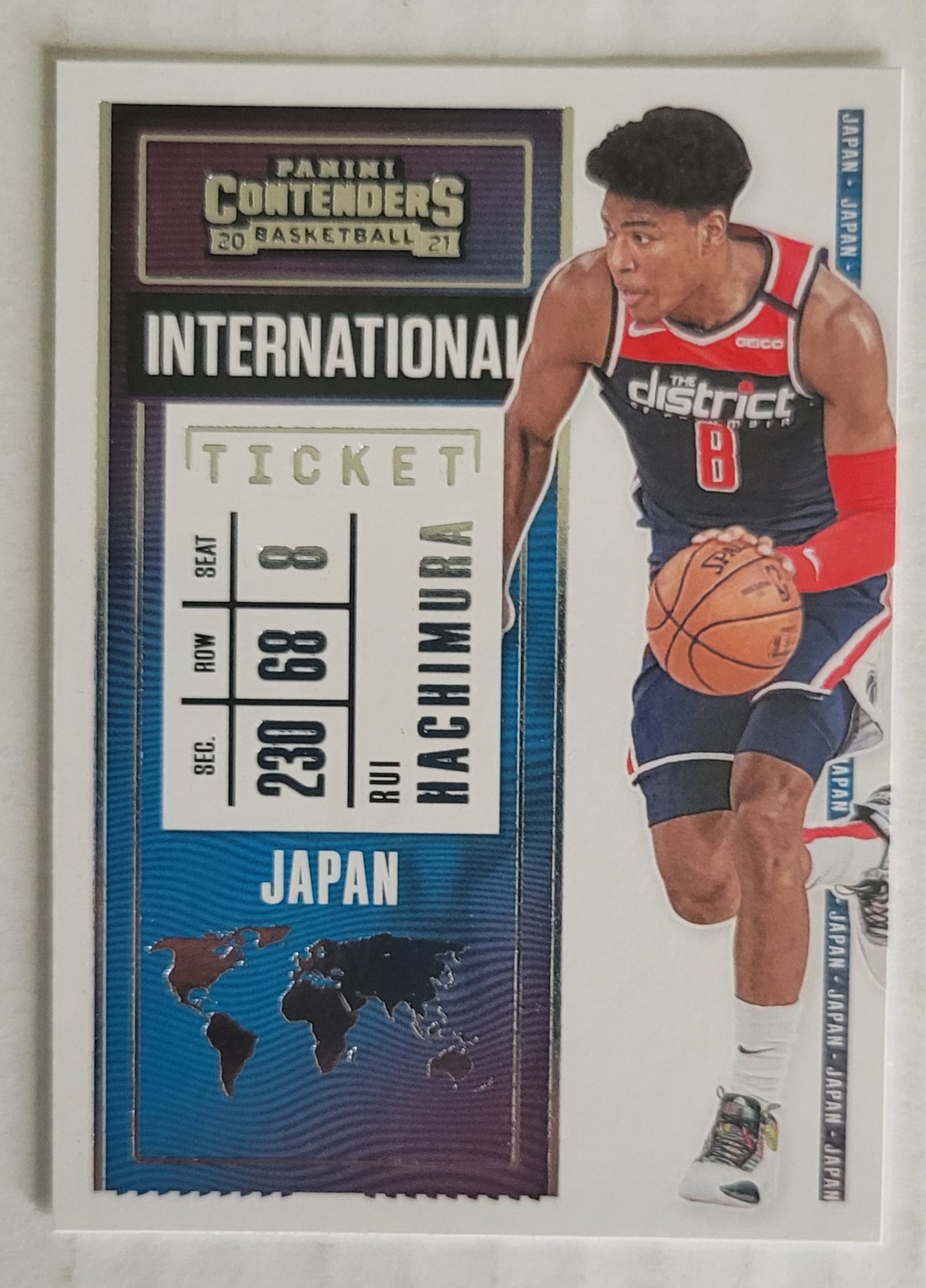 Rui Hachimura - 2020-21 Panini Contenders International Ticket #21