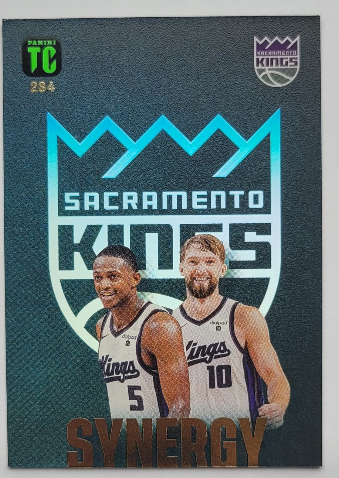 De'Aaron Fox / Domantas Sabonis - 2023-24 Panini Top Class #234 SYNERGY
