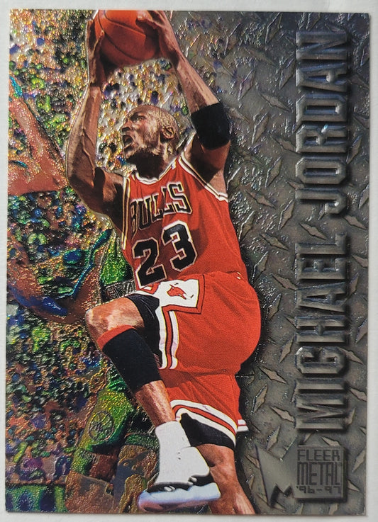 Michael Jordan - 1996-97 Metal #11