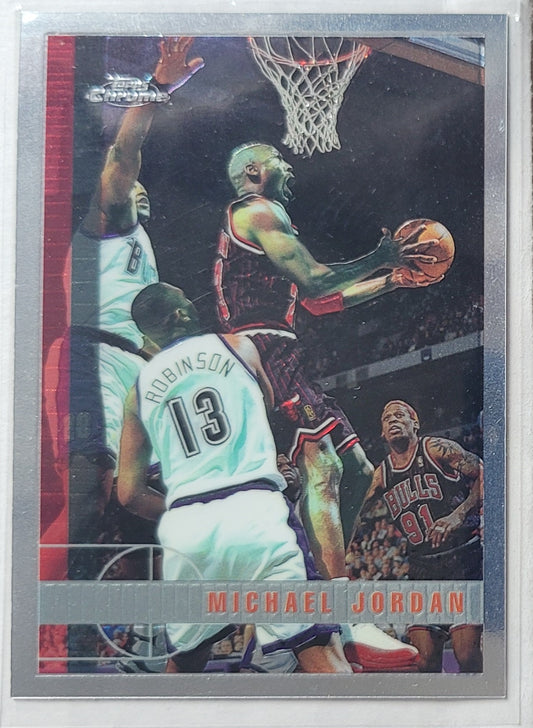 Michael Jordan - 1997-98 Topps Chrome #123