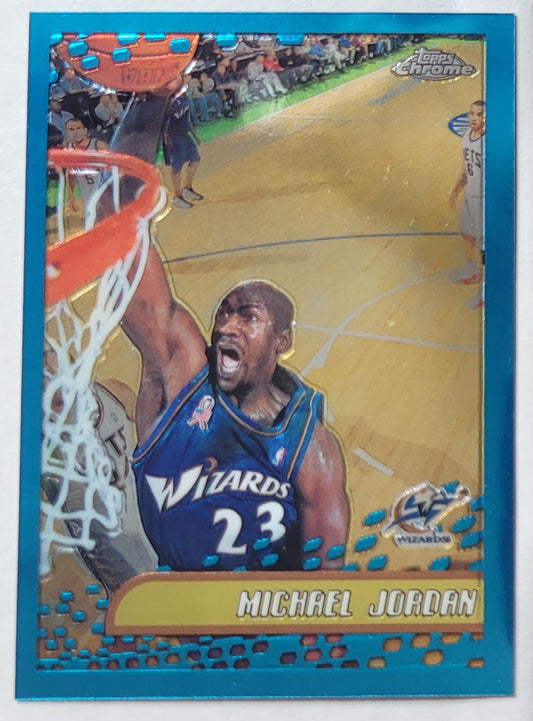 Michael Jordan - 2001-02 Topps Chrome #95