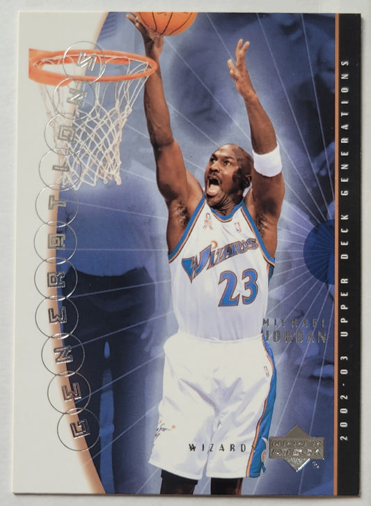 Michael Jordan - 2002-03 Upper Deck Generations #49