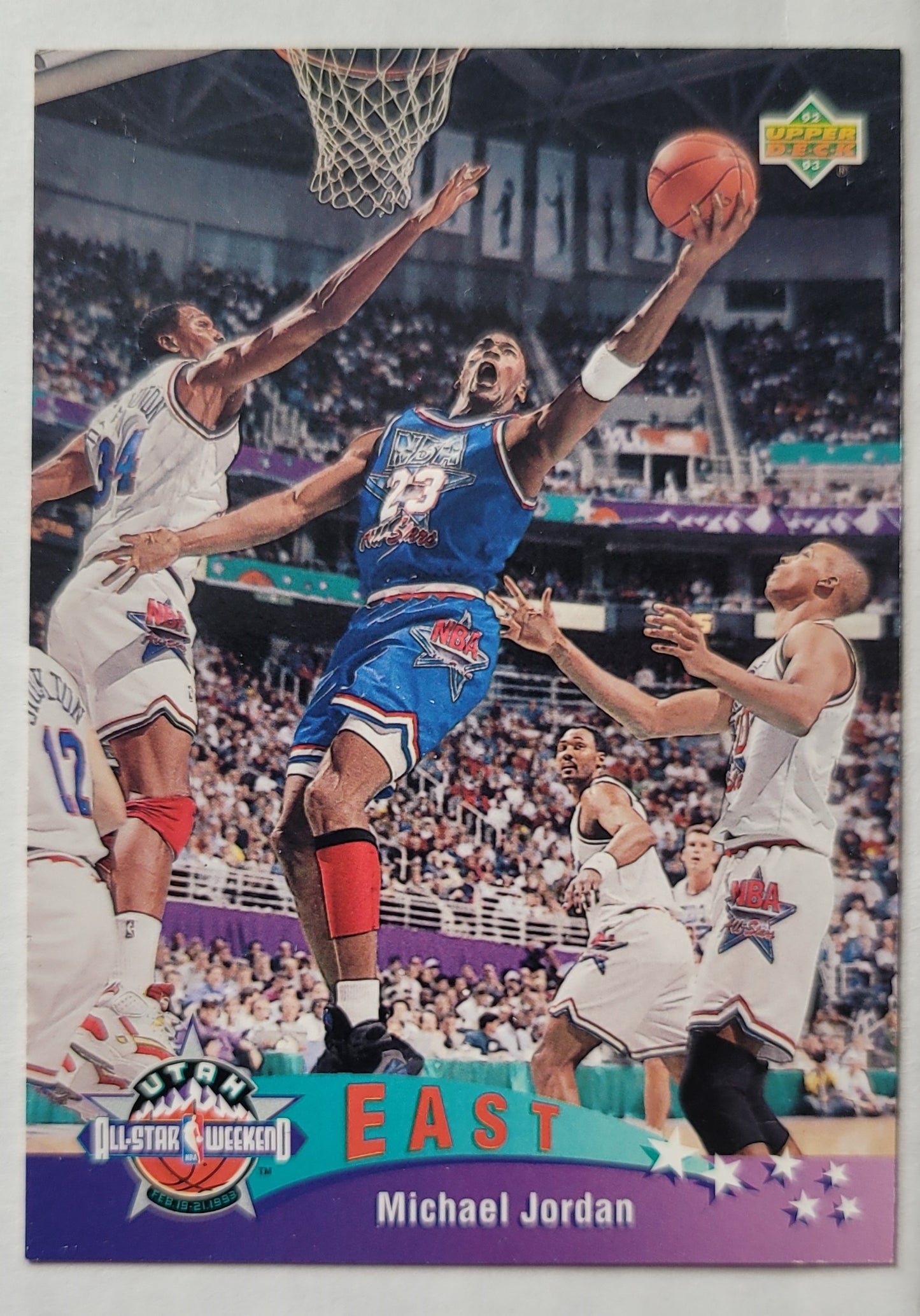 Michael Jordan - 1992-93 Upper Deck International French #5 AS