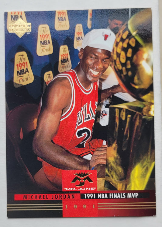 Michael Jordan - 1993-94 Upper Deck International French #168 Finals MVP