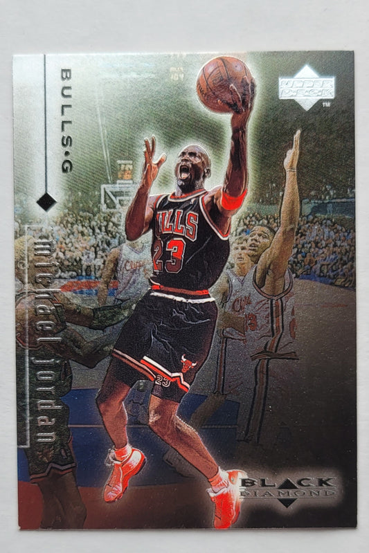 Michael Jordan - 1998-99 Black Diamond Sample #23