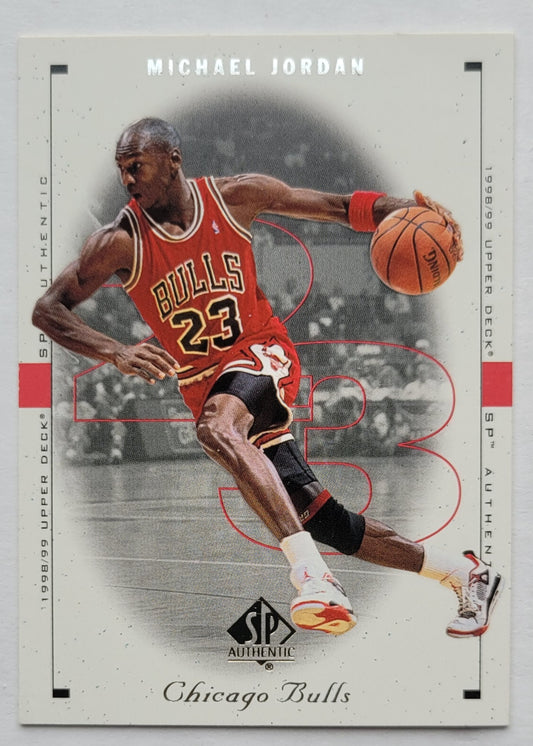 Michael Jordan - 1998-99 SP Authentic #4