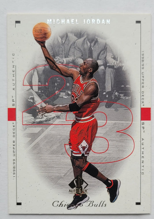 Michael Jordan - 1998-99 SP Authentic #8