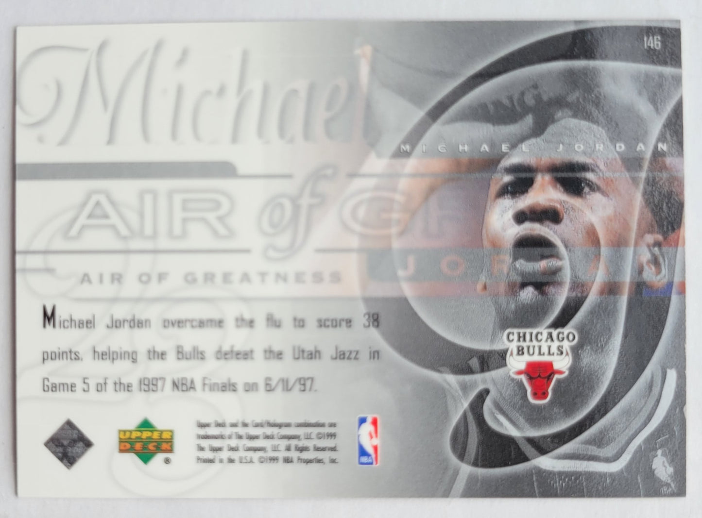 Michael Jordan - 1999-00 Upper Deck #146 AIR