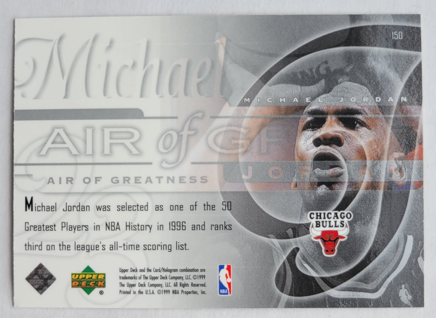 Michael Jordan - 1999-00 Upper Deck #150 AIR