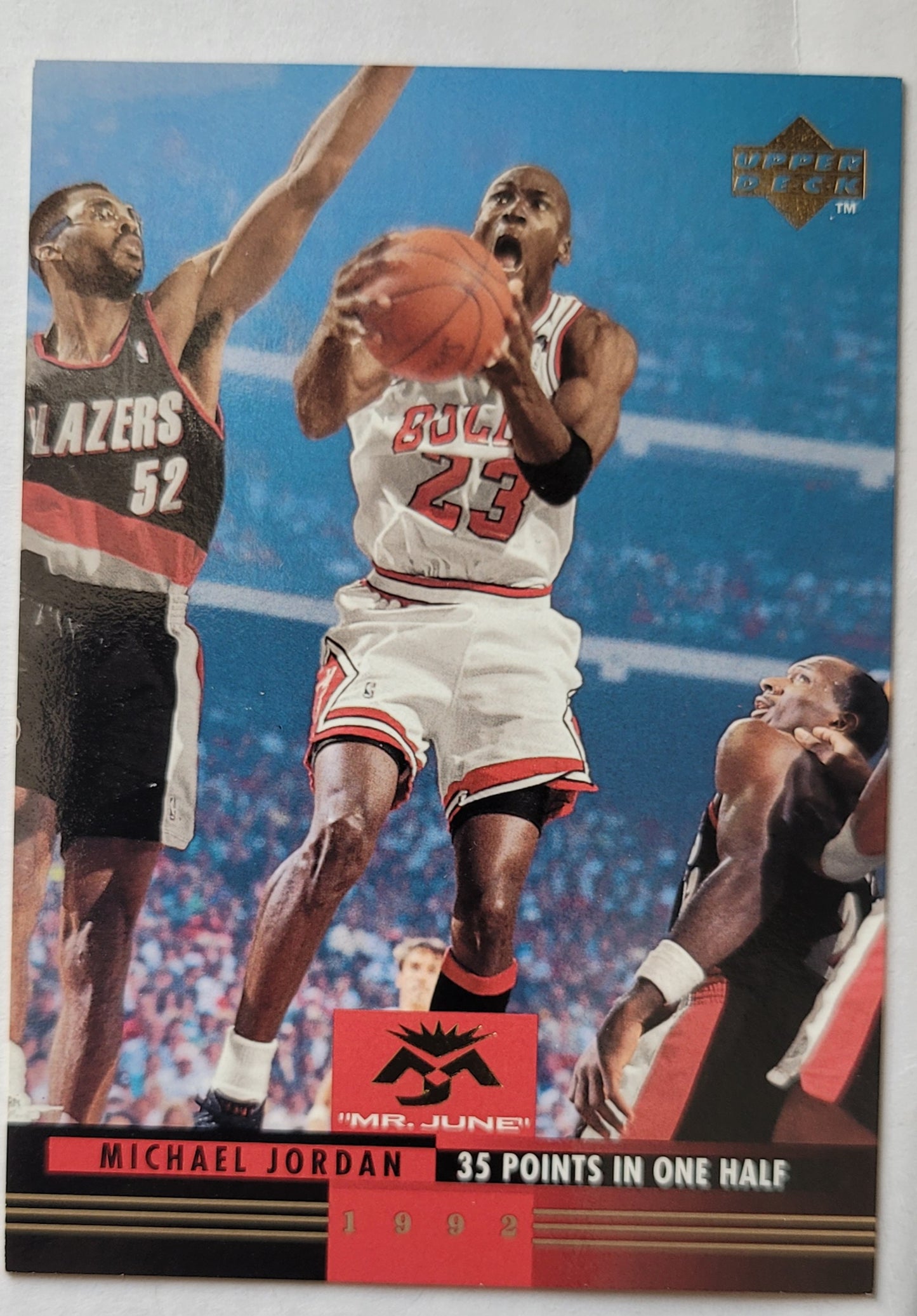 Michael Jordan - 1993-94 Upper Deck Mr. June #MJ4 35 Points in One Half