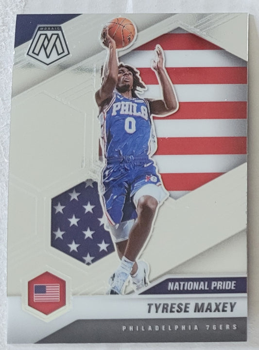 Tyrese Maxey - 2020-21 Panini Mosaic #259 RC